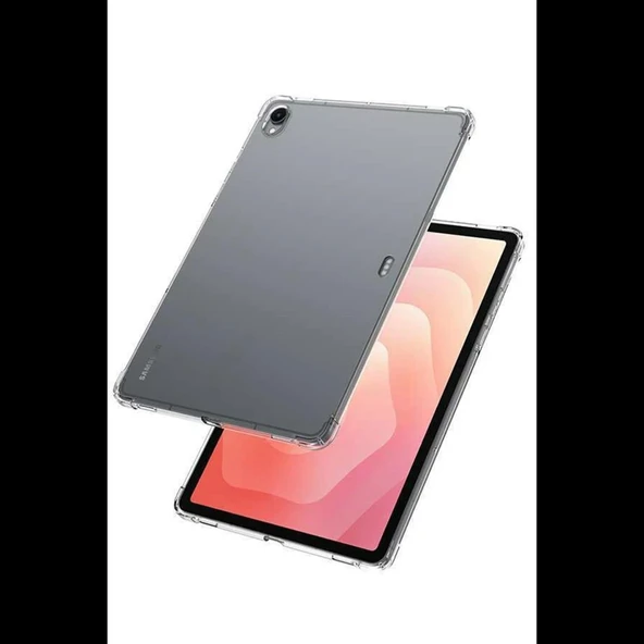 Samsung Galaxy Tab S11 Kılıf Anti Shock Tablet Silikon - Şeffaf - Resim 2