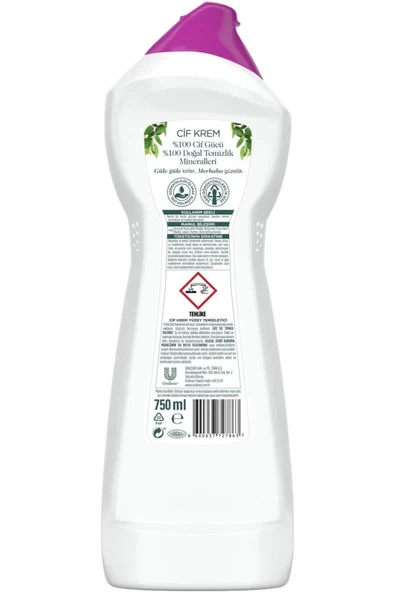 CİF Krem 750 ml Frezya & Müge Çiçeği - Resim 4