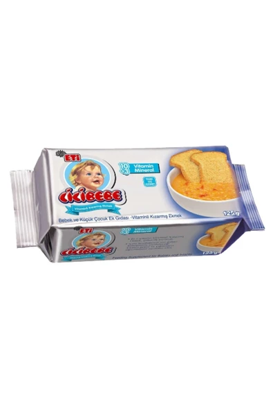 ETİ Cici Bebe Ekmeği 125 Gr. (4'LÜ) ürün görseli