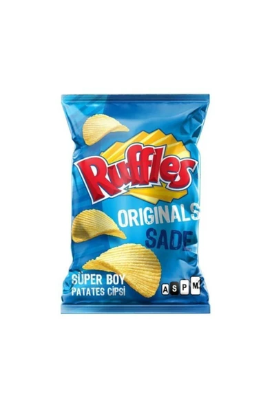 Doritos Ruffles Orjinal Sade Patates Cips 4 Adet x 107 Gram - Resim 2