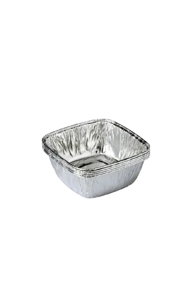 10 Adet Alüminyum Sütlaç Kasesi - Aşure - Suffle Kabı