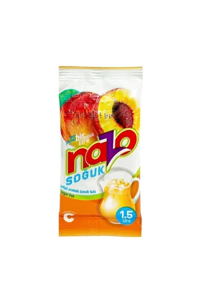 NAZO ftali Aromalı Toz İçecek 24 Lü - Resim 6