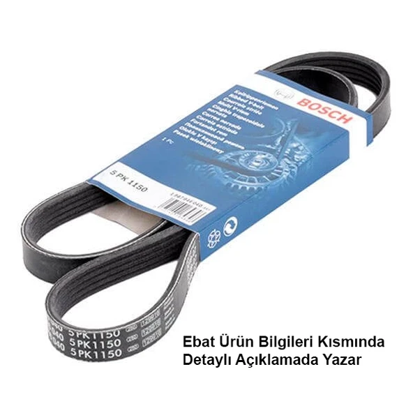 Fiat Egea 1.4 2015-2022 Bosch V Kayışı ürün görseli