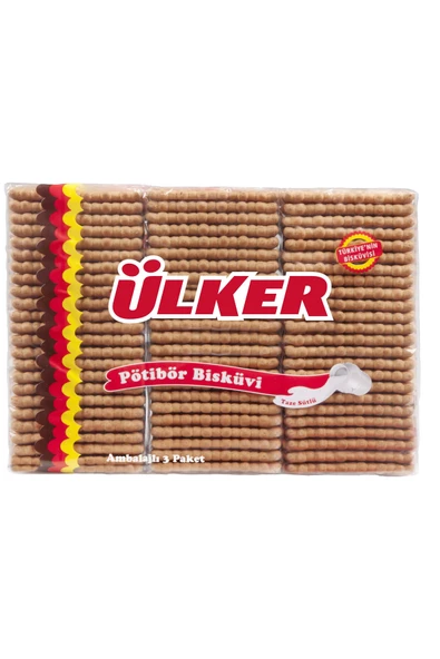ÜLKER Sade Petibör Bisküvi 450gr X 10 Adet ürün görseli 1
