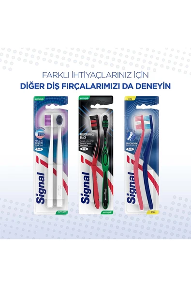 SİGNAL Black 1 1 Diş Fırçası - Resim 6