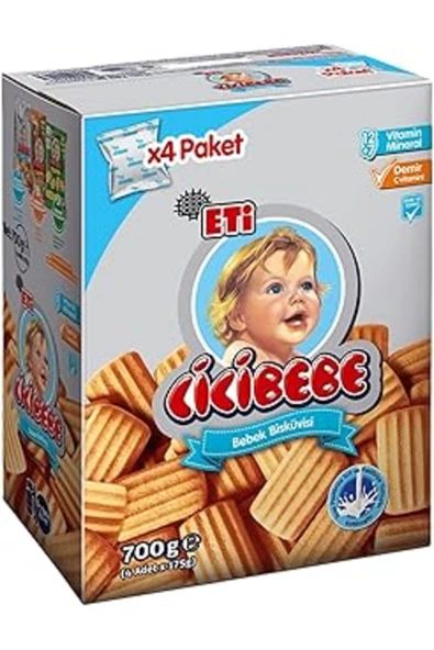 Eti Cicibebe Bisküvi 700 G X 1 Adet ürün görseli