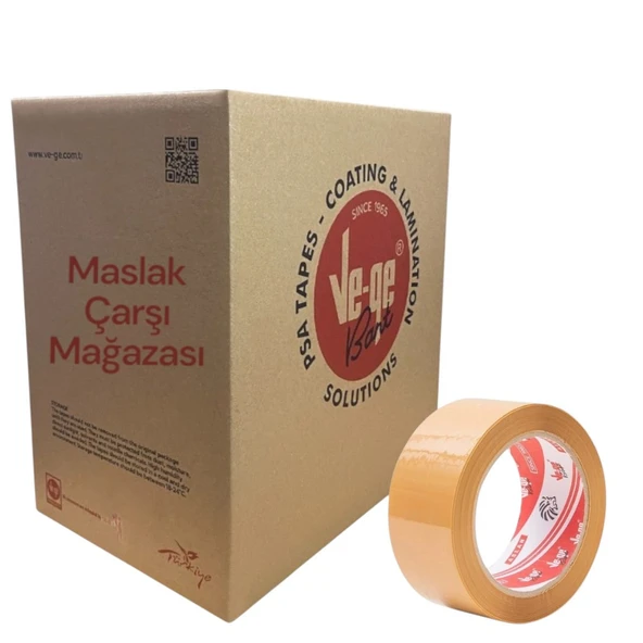 Koli Bandı Ve-Ge Aslan Taba 45mm x 100m 48'li Koli ürün görseli