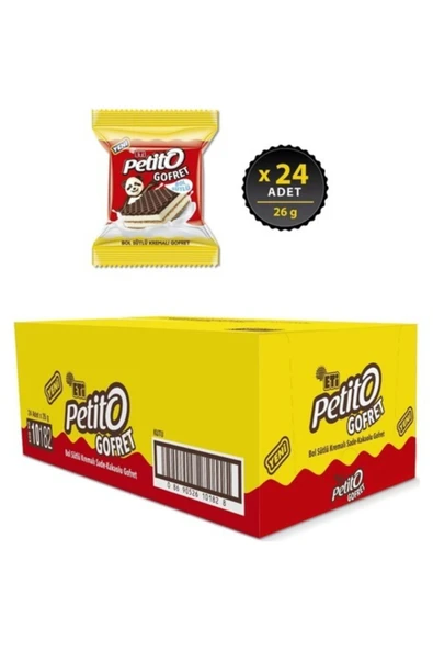 ETİ Petıto Gofret 25gr X 24 Adet ürün görseli