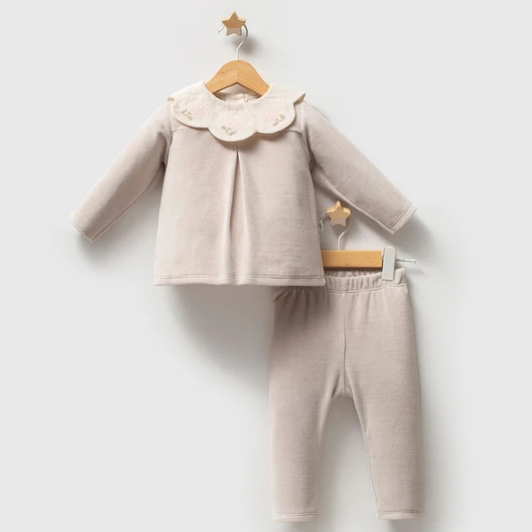 Tongs Baby Etamine 2'li Takım 5681 Gri ürün görseli