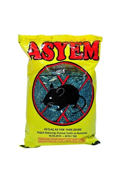 Asyem 250 Gr Fare İ Çok Etkili Fare Ve Haşere Öldürücü - KFK4671-6665 - Resim 2