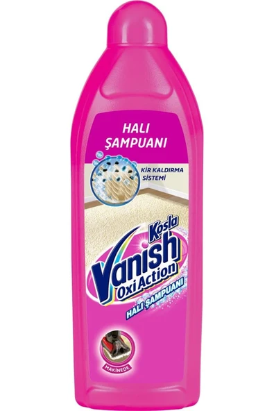 VanishKosla Zorlu Lekelere Özel Leke Çıkarıcı Şampuan Halı 850 ml ürün görseli
