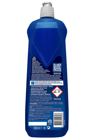 fınıshBulaşık Makinesi Parlatıcı & Kurutucu Sıvı 800 ml - Resim 5