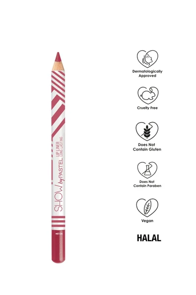 Show By Pastel Lip Liner - Dudak Kalemi 204 1.14 g - 5