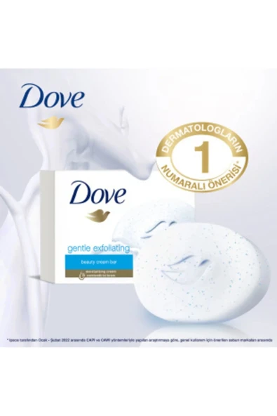 DOVE Cream Bar 90 Gr. Exfoliating ürün görseli 1
