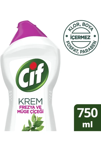 CİF Krem 750 ml Frezya & Müge Çiçeği - Resim 3