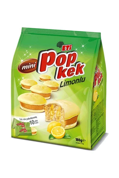 ETİ Popkek Mini Limonlu Kek 180 gr ürün görseli
