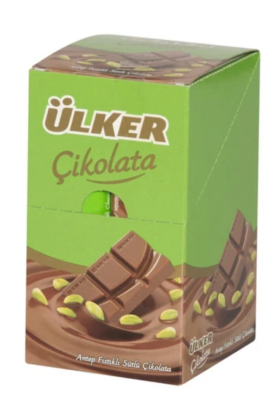 ÜLKER Çikolata Antep Fıstıklı 30 gr (12 ADET) ürün görseli