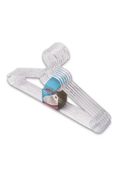 Büyük Boy Kristal Elbise Askı 6'lı - Resim 2