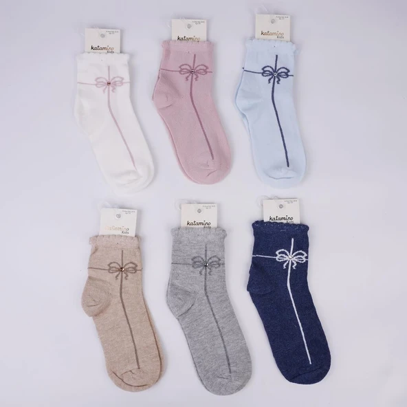 Katamino Kumru Kız Soket Çorap K22224 Asorti