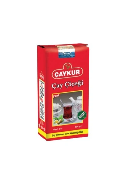 ÇAYKUR  Çay Çiçeği Siyah Çay 500 g  Doğal ve Yoğun Aromalı ürün görseli 1