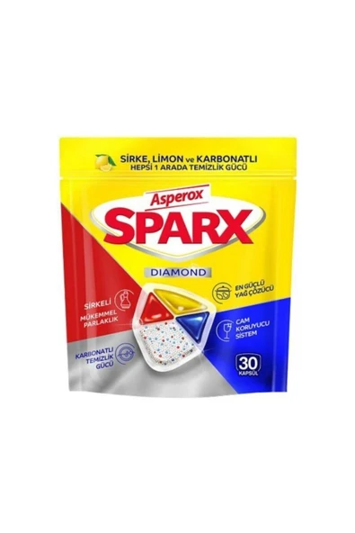 Sparx Bulaşık Makinesi Tableti 30'lu - Resim 2