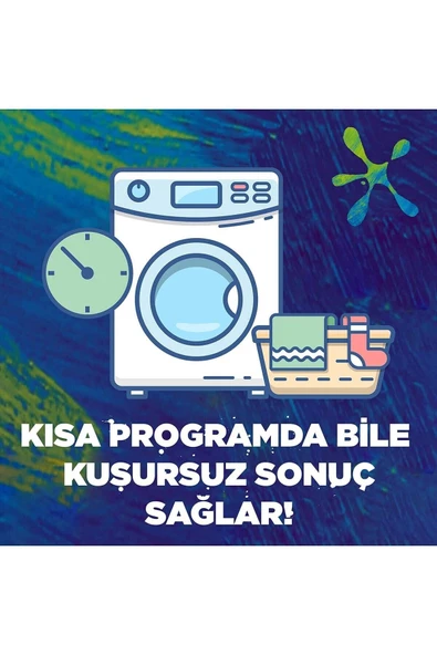 OMO Matik Active Fresh Beyazlar Için Toz Çamaşır Deterjanı 5500 G - Resim 6