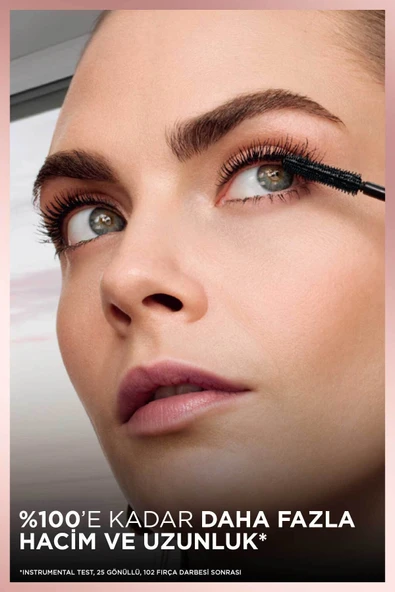 L'Oreal Paris Paradise Big Deal Maskara - Siyah - Resim 7