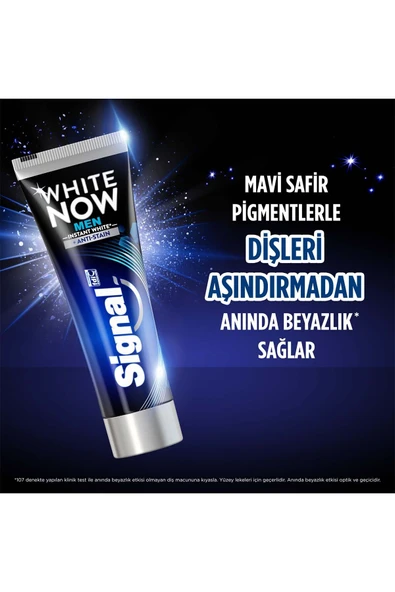 SİGNAL WHİTE NOW MEN 75 ML - Resim 3