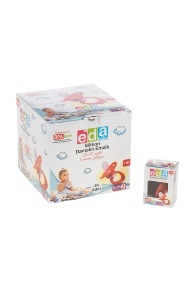 Emzik Silikon Damaklı No.2 24 lü ürün görseli