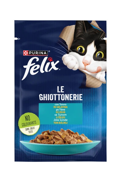 FELİX Pouch Ton Balıklı Yetişkin Kedi Konservesi 85 gr - Resim 2