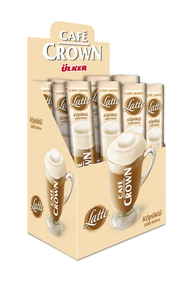 Cafe Crown Latte Kahve 17gr X 24 Adet ürün görseli 1