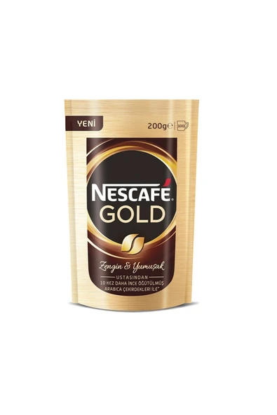 Nescafé Gold Çözünebilir Kahve 200 Gr ürün görseli 1