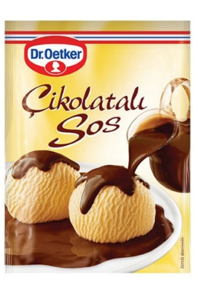 Dr Oetker Çikolatalı Tatlı Sos 128 Gr. (12'Lİ) ürün görseli 1