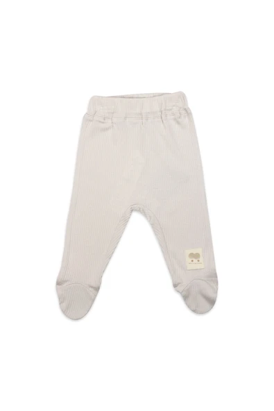 Bistyle Modal Flying Balloons Patikli Pantolon BS16122 Bej