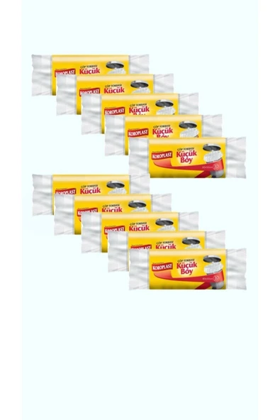 Koroplast Çöp Poşeti Mini 30lu*10 Paket ürün görseli 1