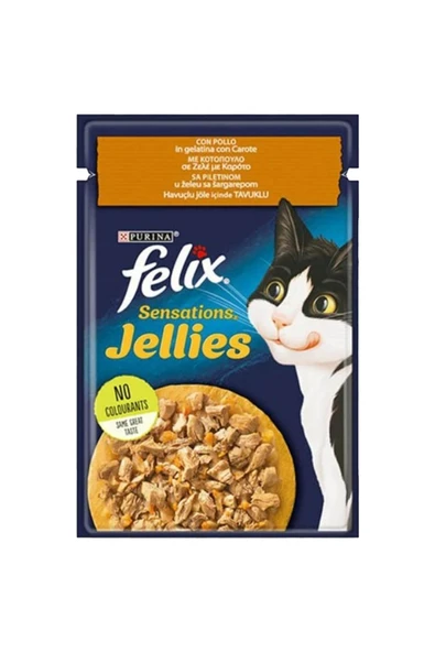 FELİX Sens Tavuk&havuç Kedi Yaş Maması 85 Gr. ürün görseli 1