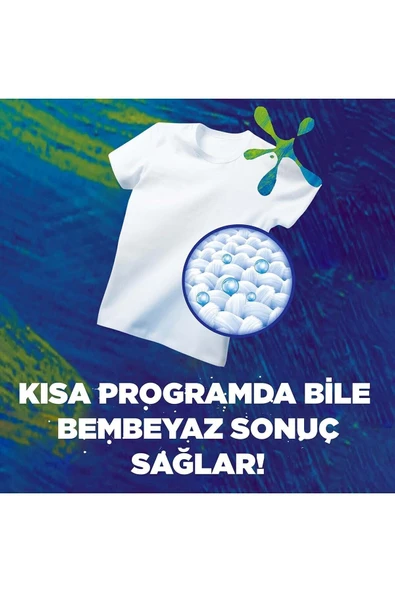 OMO Matik Active Fresh Beyazlar Için Toz Çamaşır Deterjanı 5500 G - Resim 4