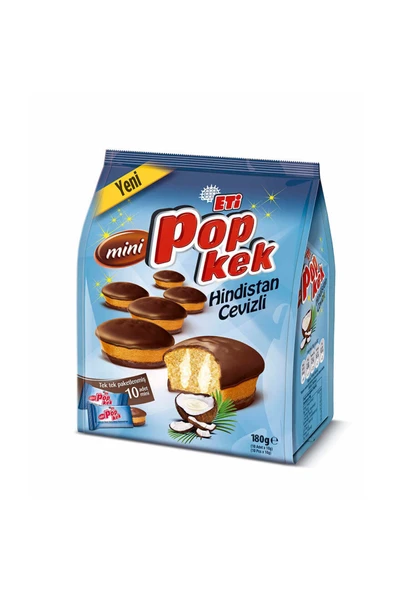 ETİ Popkek Mini Hindistan Cevizli Kek 180 gr - Resim 2