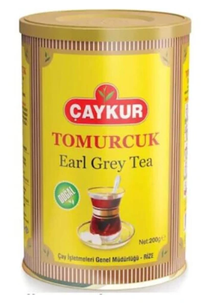 ÇAYKUR Earl Grey Tomurcuk Dökme Çay Teneke 200 G ürün görseli 1