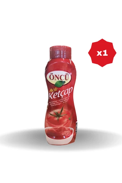 ÖNCÜ KETÇAP ACILI 700 GR - (1 ADET) ürün görseli