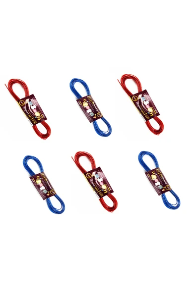 Çelik Çamaşır Ipi 6'lı 10 mt X 6 Adet ürün görseli