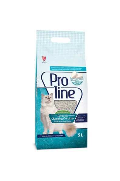 Proline Marsilya Sabun Kokulu Bentonit Kum 5lt 2 Adet - Resim 4