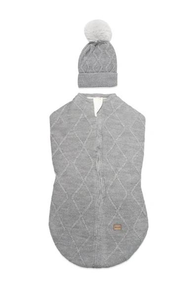 Bistyle Baby İn Swadding Triko Kundak 75108 Gri