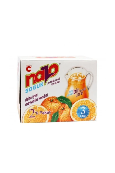 NAZO Vişne Aromalı Paket Toz İçecek 9 gr ürün görseli 1