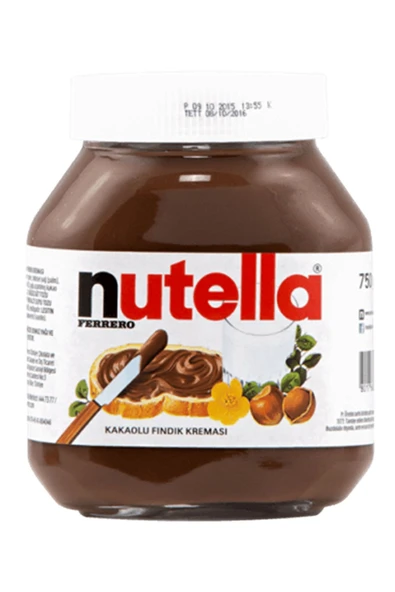 Nutella Kakaolu Fındık Kreması 750 G