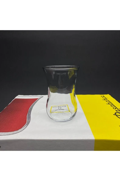 PAŞABAHÇE ÇAY BARDAK 42011 SADE - 12Lİ PAKET - PAŞABAHÇE KAHVECİ ÇAY BARDAĞI ürün görseli 1