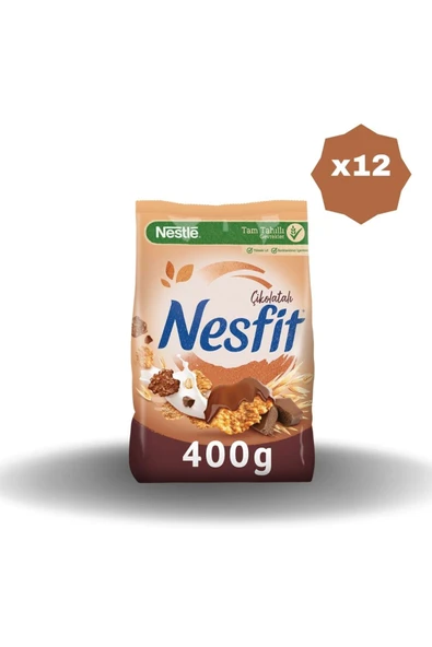 NESFİT ÇİKOLATALI 400 GR X 12 ADET ürün görseli 1