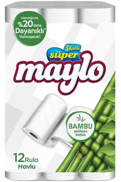 Maylo Süper Maylo Havlu 12’li ürün görseli