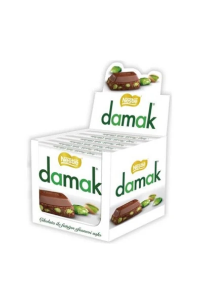 NESTLE Damak Antep Fıstıklı Sütlü Çikolata 63 gr 6 Adet ürün görseli