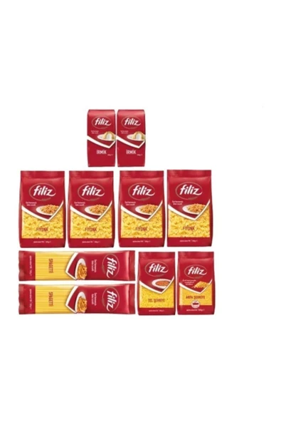 Filiz Makarna Irmik 10 Lu Paket ürün görseli 1